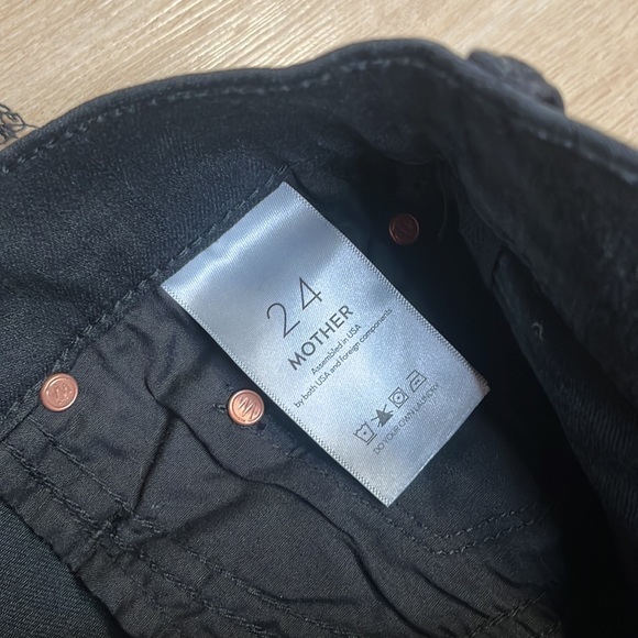 NEW! MOTHER Insider Crop Step Fray in Not Guilty SIZE 24 0824 - Picture 10 of 13